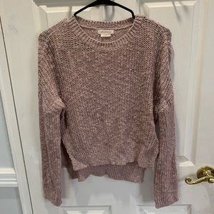 sweater with side slits